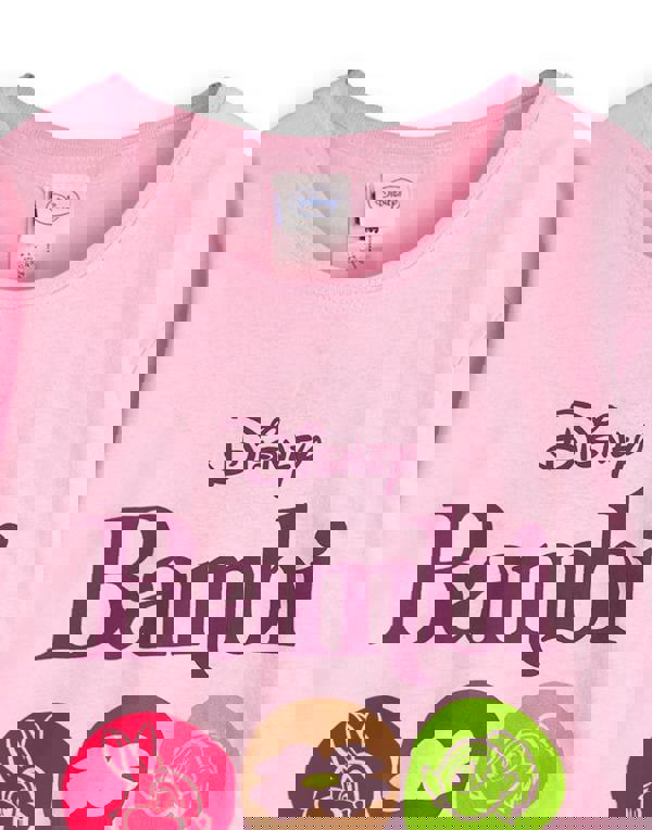 Disney Bambi GirlsPink Short Sleeved T-Shirt
