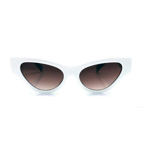 Say It With Santorini Cat-Eye Sunglasses - White