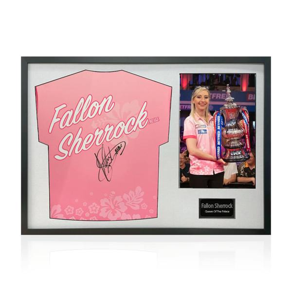 Fallon Sherrock Signed Shirt Classic Frame