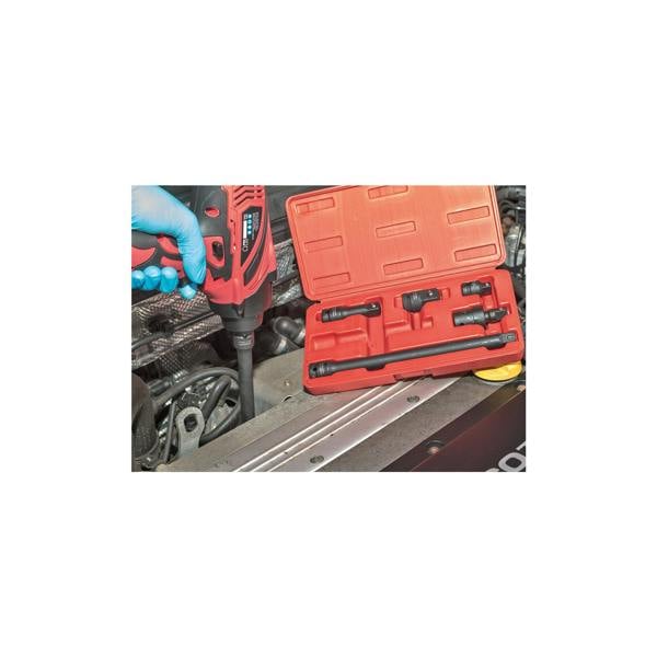Sealey Premier Impact Adaptor & Extension Bar Set 1/2"Sq Drive 6pc