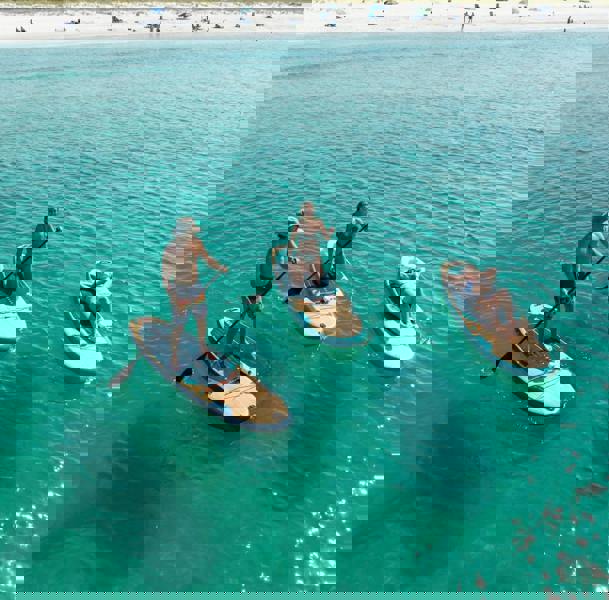 Wave The Woody 3.0 SUP Inflatable Paddleboard - 10'9ft