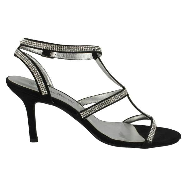 Anne Michelle Ladies Anne Michelle Bar Strap Heeled Sandal
