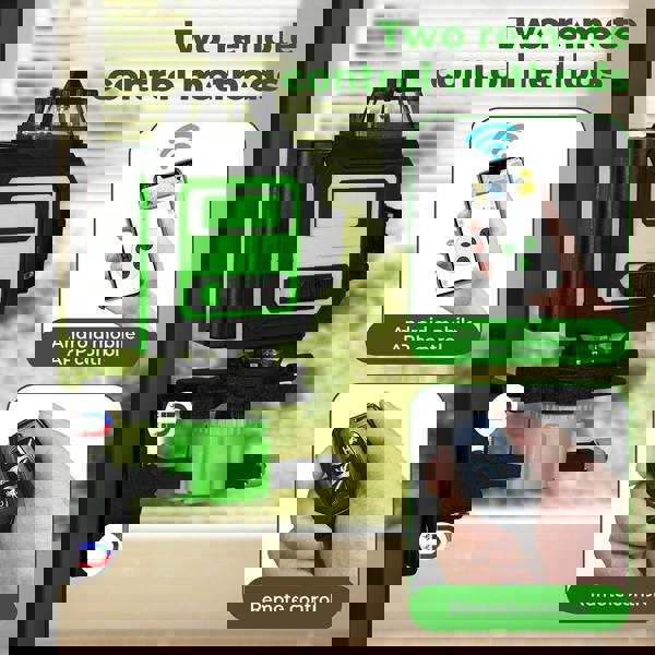 Traderight Laser Level 4D 16 Line 360° Green Self -Leveling with Remote Tripod