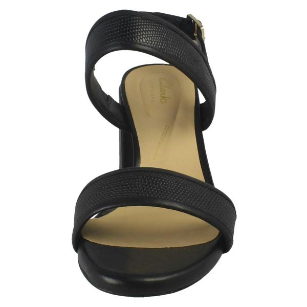 Clarks Ladies Clarks Heeled Sandals Ezoria Sling