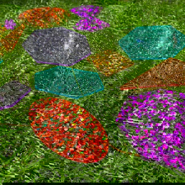 tickit Rainbow Glitter Shapes