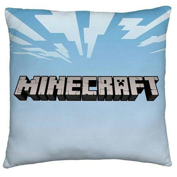 Minecraft Characters Filled Cushion - Green/Blue/Brown