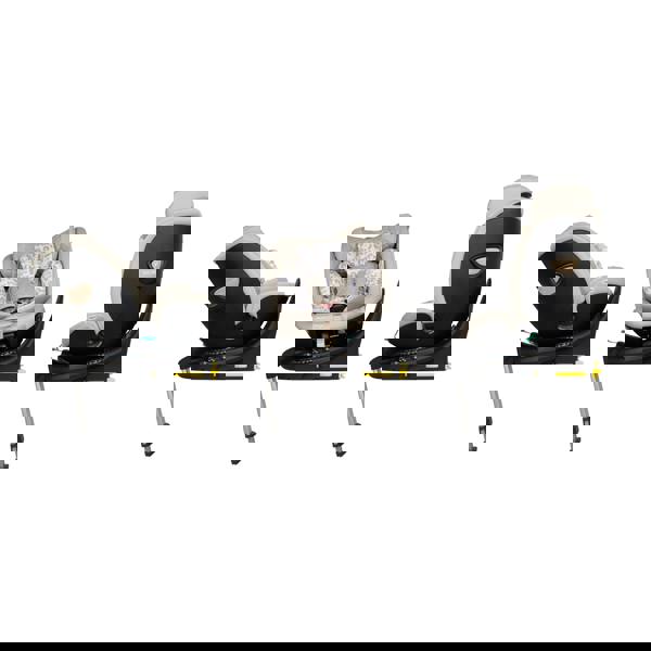 Cosatto Wow 3 All Stage Family Rotate & Recline 2 Base Bundle Whisper