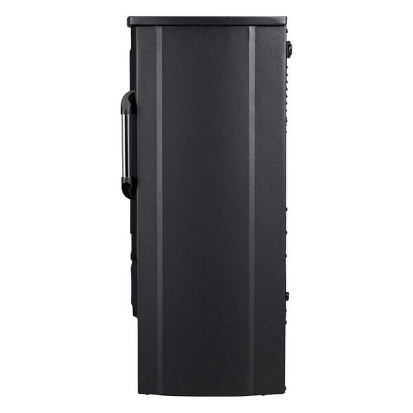 Neo Direct Neo Black Electric Fire Heater with Log Store, 1000W / 2000W