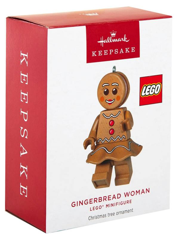Lego Hallmark Keepsake - Gingerbread Woman Christmas Tree Ornament