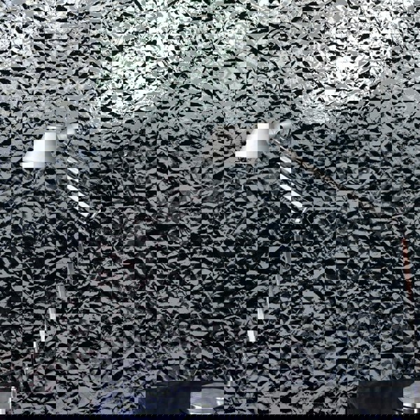 Screwed Up black white silver wallpaper with a 3D creased effect