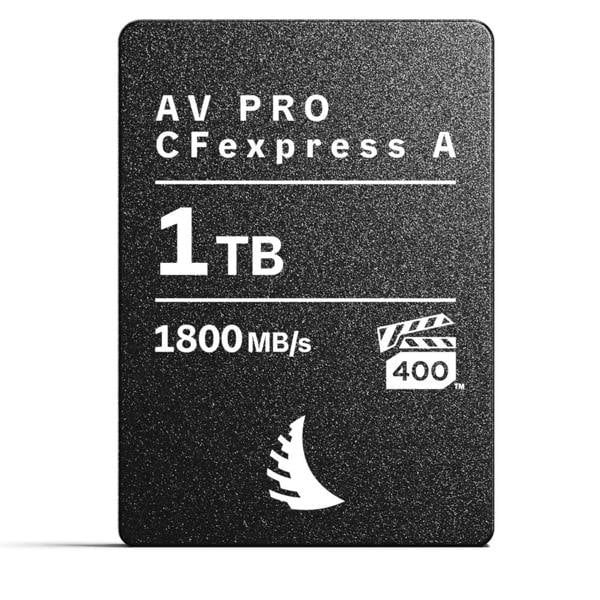 Angelbird AV PRO CFexpress v4.0 Type A Memory Card featuring VPG 400 1TB