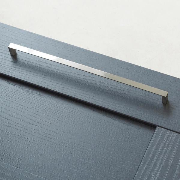 Handle & Home Brushed Nickel Square D Handles