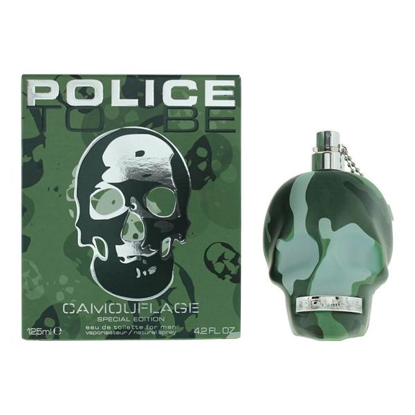 Police To Be Camouflage Special Edition Mens Eau de Toilette 125ml Fragrance