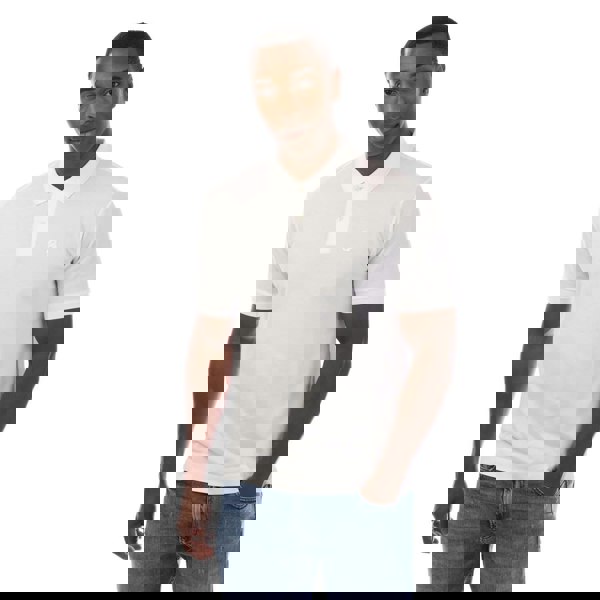 Boss Mens Cotton Polo Shirt - White