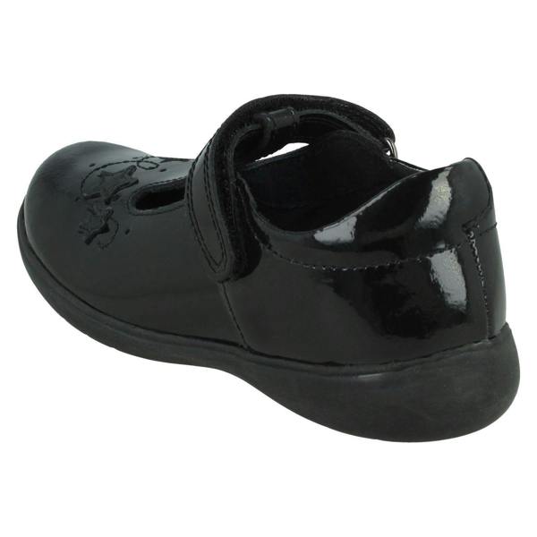 Start-rite Girls Startrite T-Bar School Shoes Star Jump
