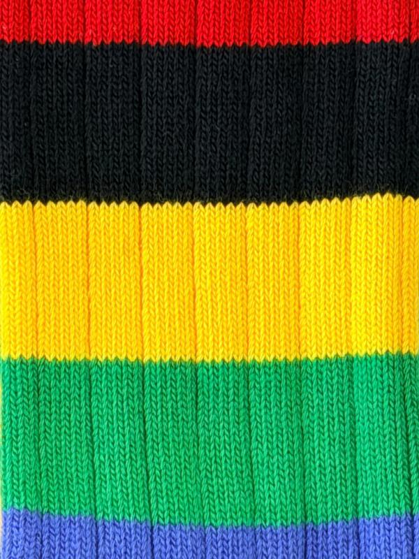 Jemsox Men's Premium Rugby Socks – Multicolour Stripe | Jemsox