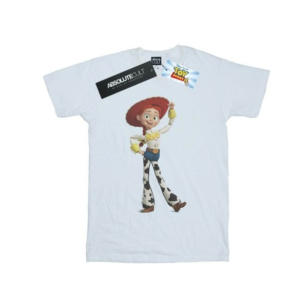 Disney Girls Toy Story Jessie Pose Cotton T-Shirt - White