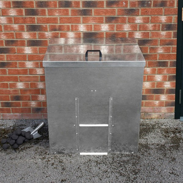 Monstershop Galvanised Coal Bunker - 350kg