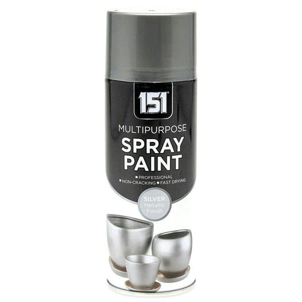 151 Metallic Silver Spray Paint 400ml