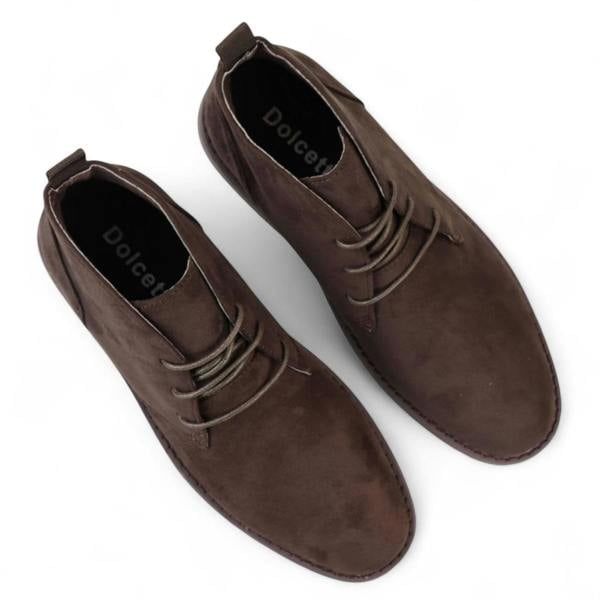 Dolcetto Men's Premium Desert Style Suede Chukka Boots