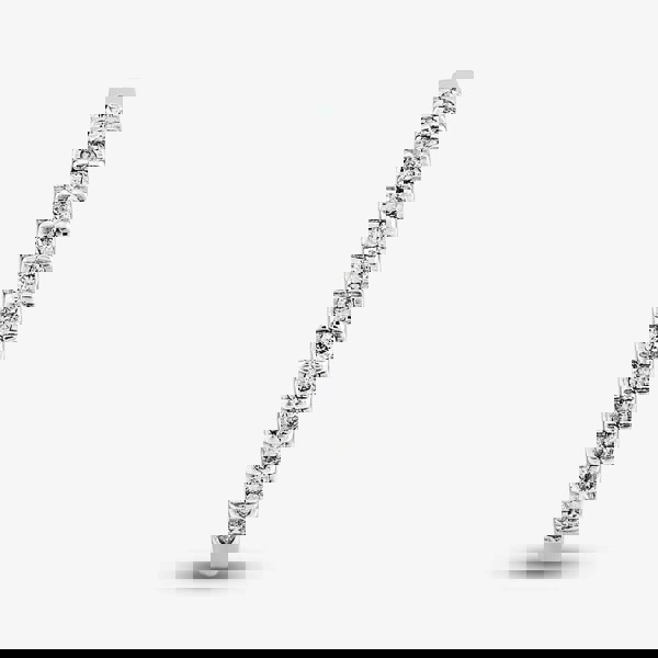 T. H. Baker 9ct White Gold 0.15ct Diamond Pavé Set Half Eternity Ring TH014834R