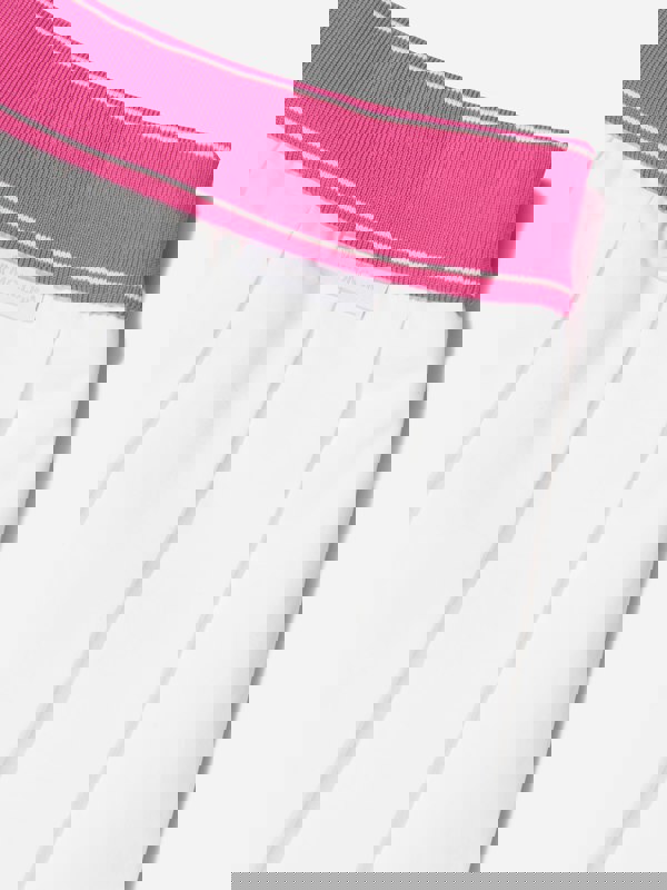 Moncler Enfant Girls Pleated Skirt in White