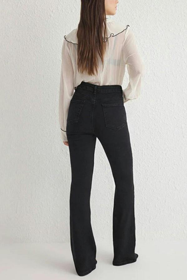 WOVCOR High Waist Comfort Flare Jeans