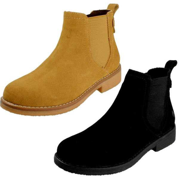 Hush Puppies Ladies Hush Puppies Suede Casual Ankle Boots Maddy
