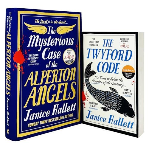 The Twyford Code and The Mysterious Case of the Alperton Angels By Janice Hallett Collection