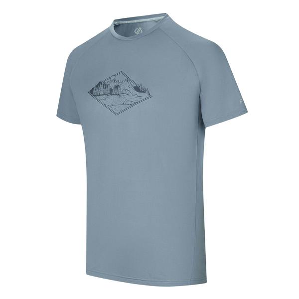 Dare 2B Mens Tech II Nature T-Shirt - Mercury - 