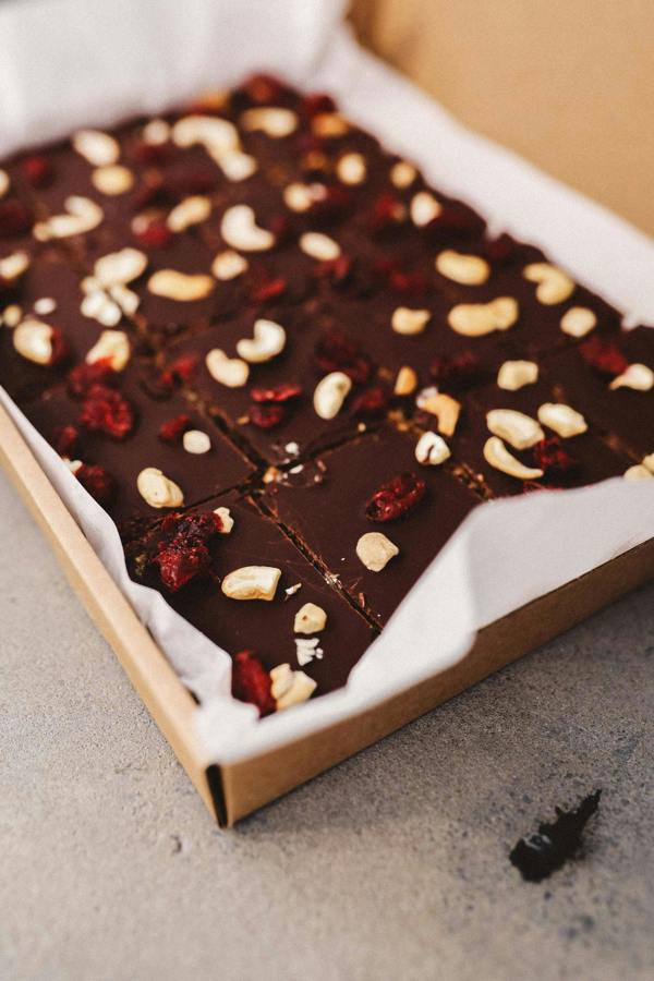 Sweet and Wild Salted Maca Millionaire Bar