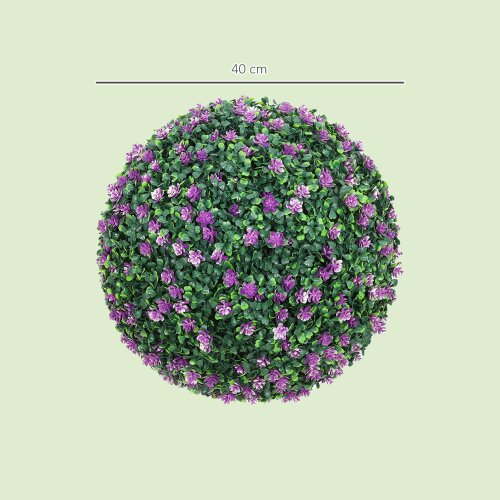 Wyld Haus Safiri Set Of 2 Artificial Boxwood Ball Plants For Decorative Use