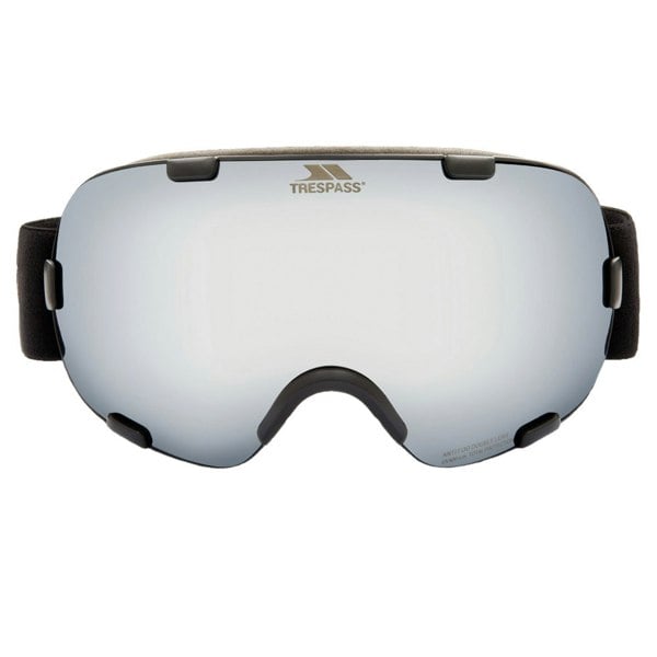 Trespass Bond Mirrored Dual Lens Ski Goggles - Matt Black Frame