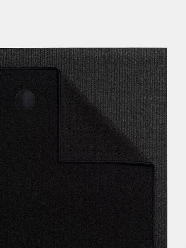 Manduka Yogitoes rSKIDLESS Mat Yoga Towel - Onyx