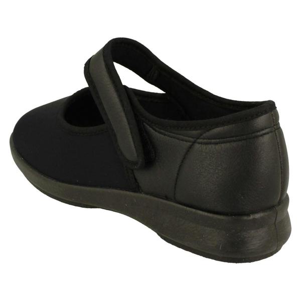 DB Shoes Ladies Easy B Casual Stretch Dual Fit Shoes Eve