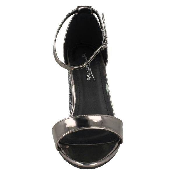 Anne Michelle Ladies Anne Michelle High Chunky Heel Sandals