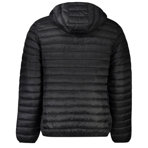 Cavalli Class Plain Quilted Black Jacket s