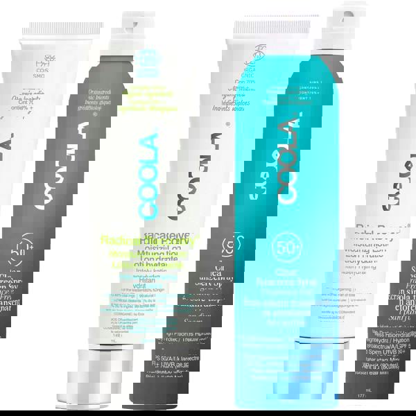 Coola  Duo: Radical Recovery After Sun Lotion 148ml & Classic Body Sunscreen Spray SPF50 Fragrance-Free 177ml