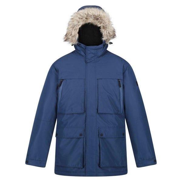 Regatta Mens Volter Waterproof Insulated Parka - Admiral Blue