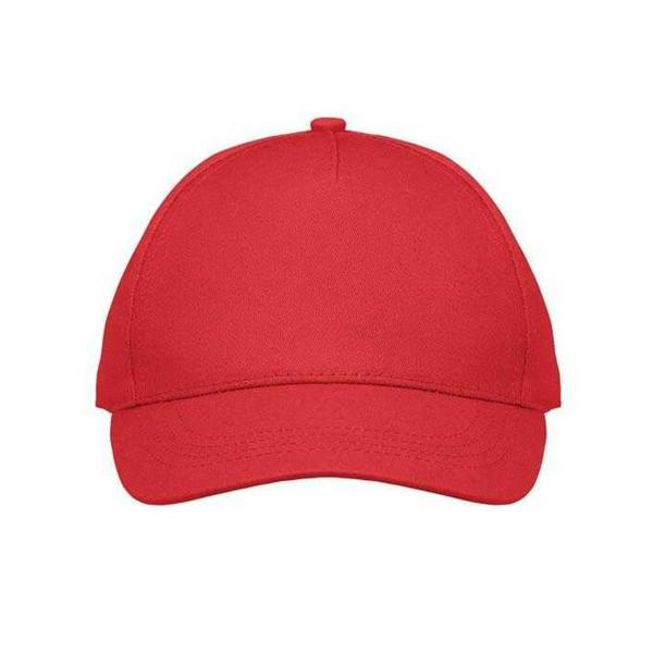 MidOcean Childrens/Kids Buzz Kids Baseball Cap - Red - 