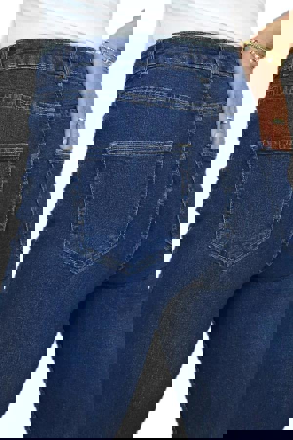 Paulo Due Womens Classic Straight Leg Denim Jeans