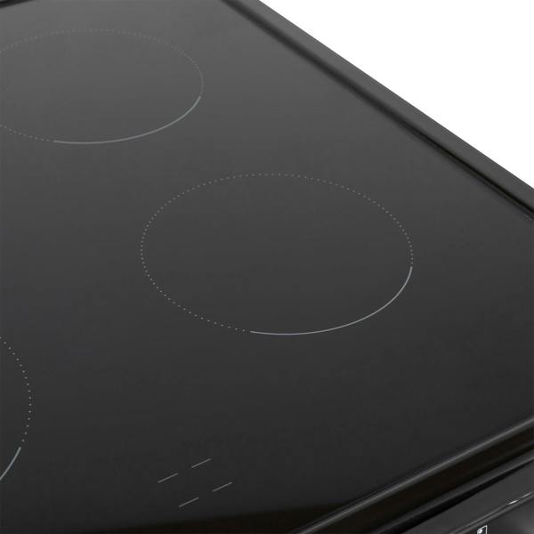 Willow 60cm Single Cavity Ceramic Cooker W60CCBLK - Black