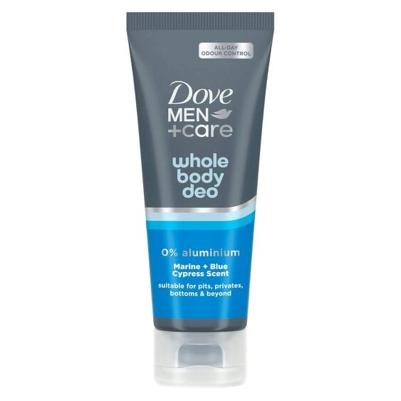 Dove Men+Care Whole Body Deodorant Cream Marine & Cypress 72H Protection, 6x75ml