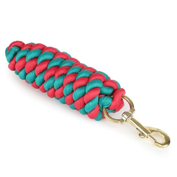 Shires Wessex Horse Leadrope - Red/Green