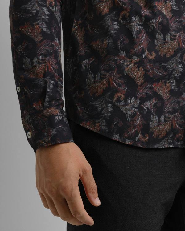 Steel & Jelly Limited Edition Seasonal Leaf Slim Fit Shirt