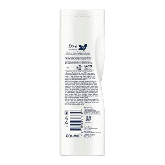 Dove Body Love Nourishing Secrets Body Lotion, Lotus Flower & Rice Milk, 400ml