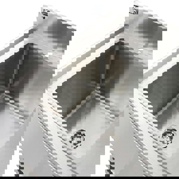 KuKoo Commercial Sink & Pre-Rinse Tap - Right Hand Drainer