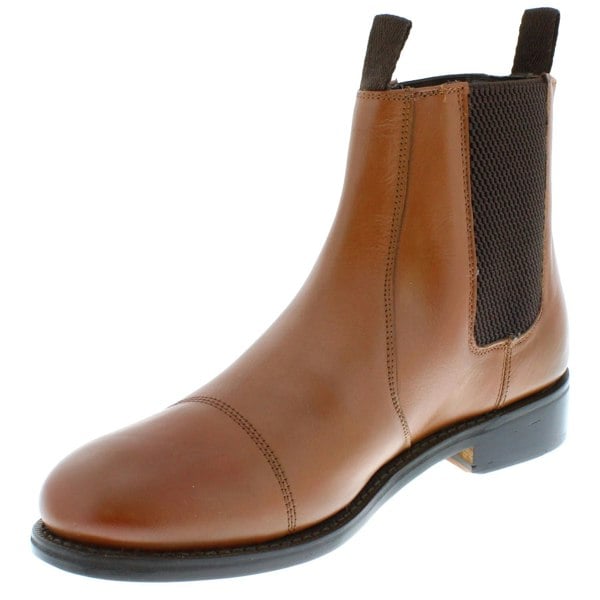 Frank James Benchgrade Stratford Leather Handmade Welted Chelsea Dealer Boots