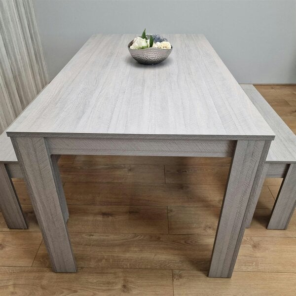 Kosy Koala Dining Table Set with 2 Benches Dining Room and Kitchen table set of 2
