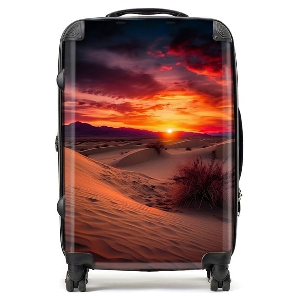 Warren Reed Sunset In The Desert Suitcase